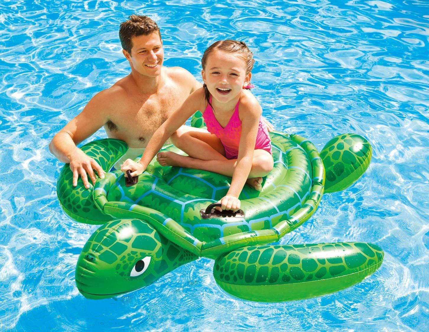 B2X  Schildkröten-Schwimmspielzeug 150 x 127 cm INTEX 57524 