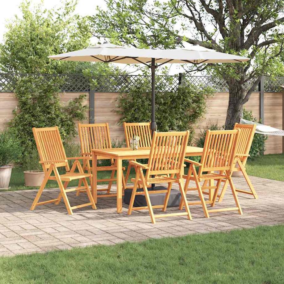 VidaXL Arredamento da Giardino Legno massello di acacia  