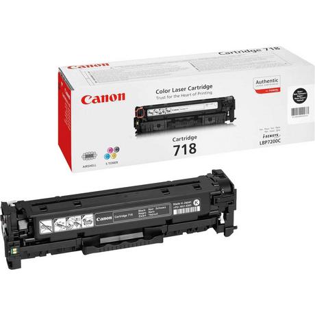 Canon  CANON Toner-Modul 718 schwarz 2662B002 LBP 7200 3400 Seiten 