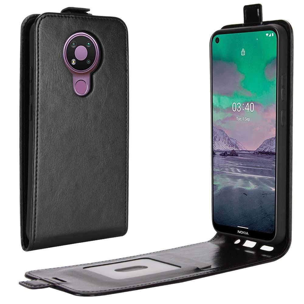 Cover-Discount  Nokia 3.4 - Etui flip classique vertical noir 