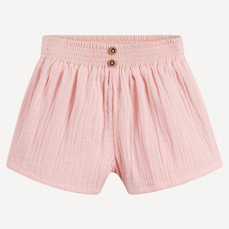 La Redoute Collections  Shorts aus Baumwollgaze mit elastischem Bund 