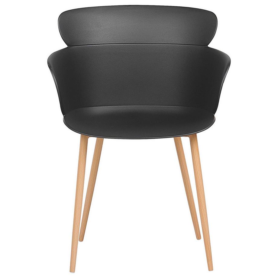 Beliani Set di 2 sedie da pranzo en Materiale sintetico Moderno SUMKLEY  