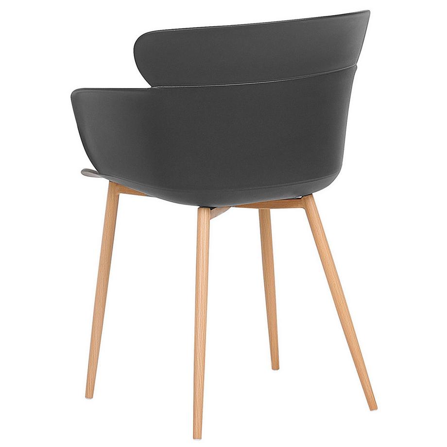 Beliani Set di 2 sedie da pranzo en Materiale sintetico Moderno SUMKLEY  