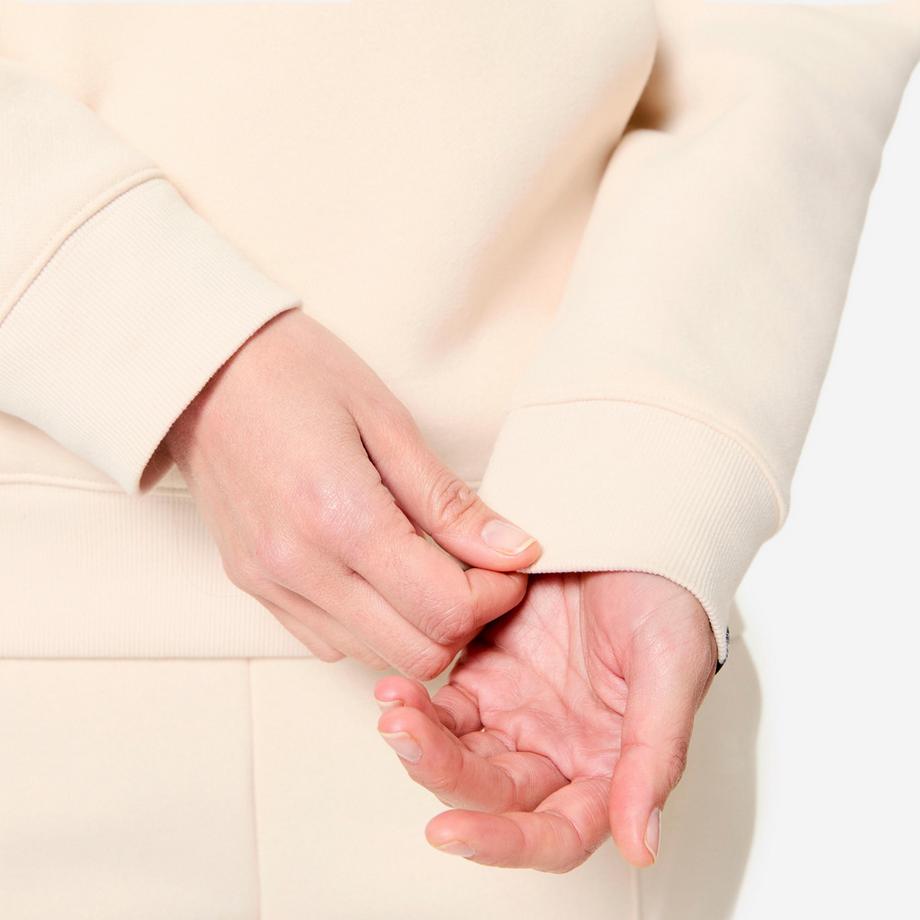 DOMYOS  Felpa con cappuccio donna calda 