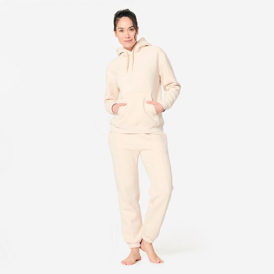 DOMYOS  Felpa con cappuccio donna calda 