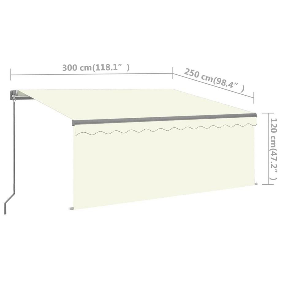 VidaXL tenda Alluminio  