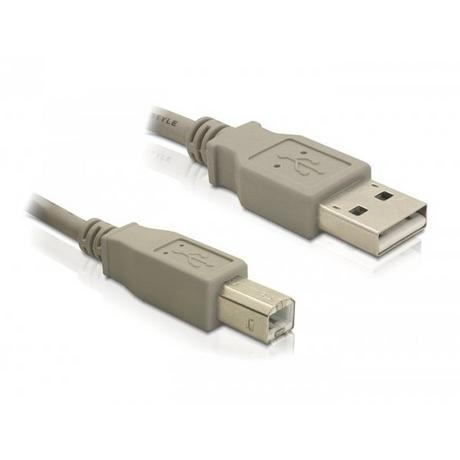 DeLock  82215 câble USB 1,8 m USB A USB B Gris 