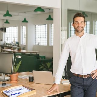 B2X Boîte aux lettres en bambou 33 x 25 x 6 cm  