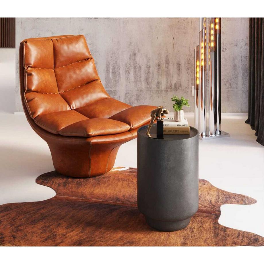 KARE Design Beistelltisch Montagna Rund rund 39  