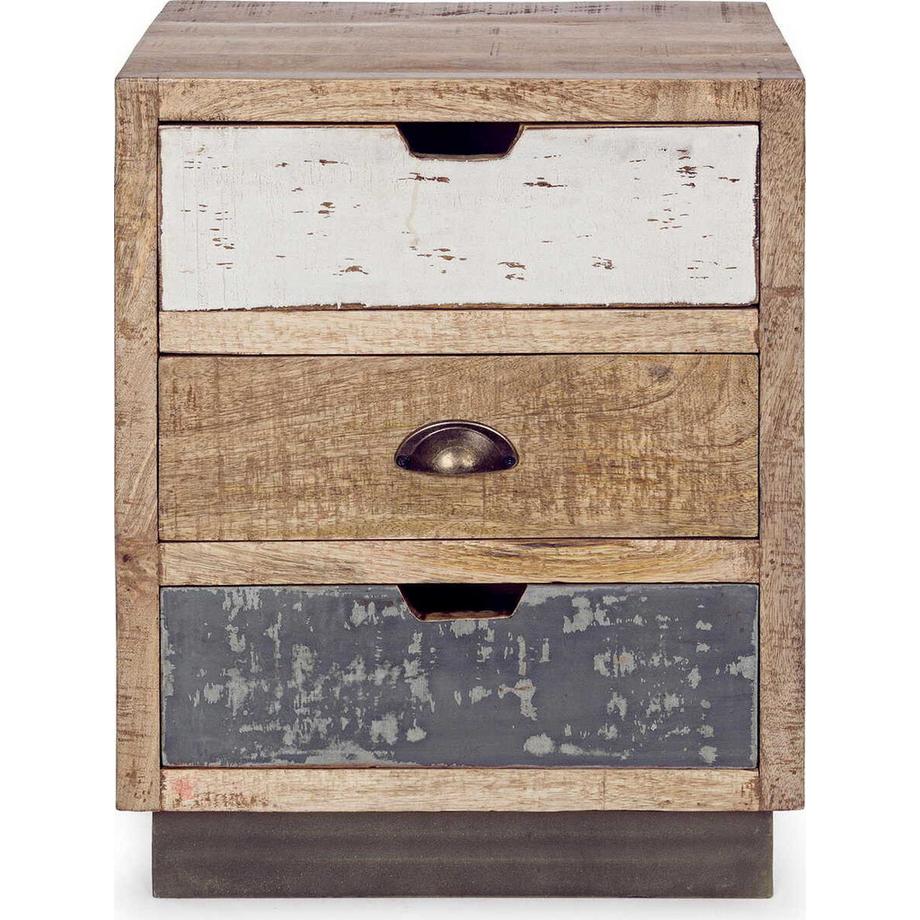 mutoni Meuble d'appoint Tudor 3 tiroirs  