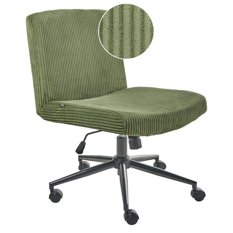 Chaise de bureau en Velours côtelé  GEDDES