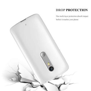 Cadorabo  Housse compatible avec Motorola MOTO X PLAY - Coque de protection en silicone TPU flexible 