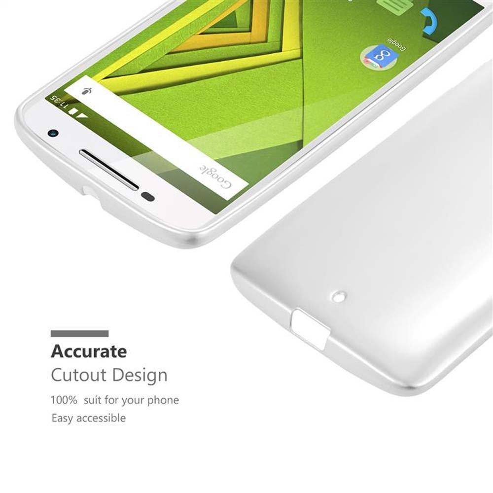 Cadorabo  Housse compatible avec Motorola MOTO X PLAY - Coque de protection en silicone TPU flexible 