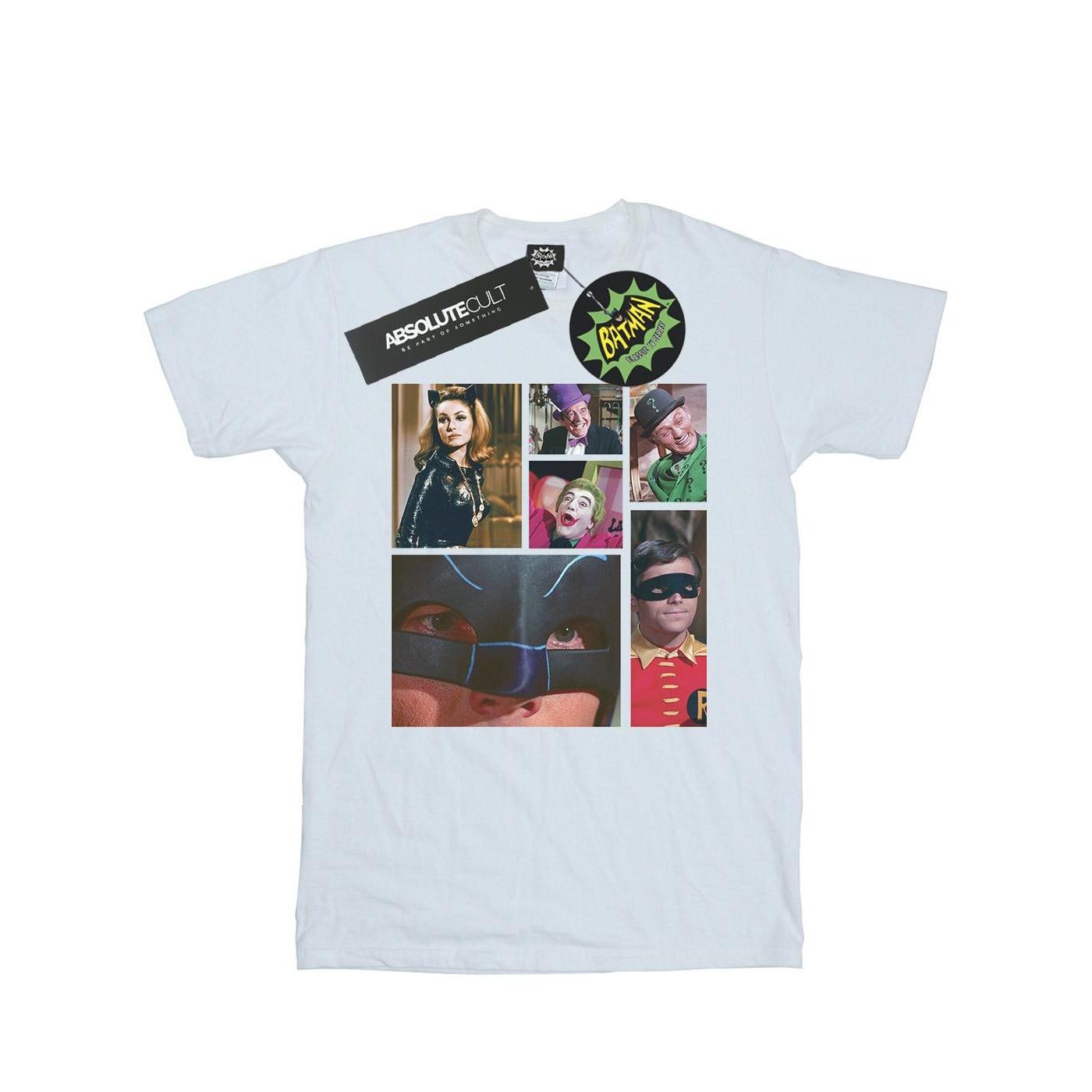 Image of Batman Tv Series Class Photo Tshirt Herren Weiss M
