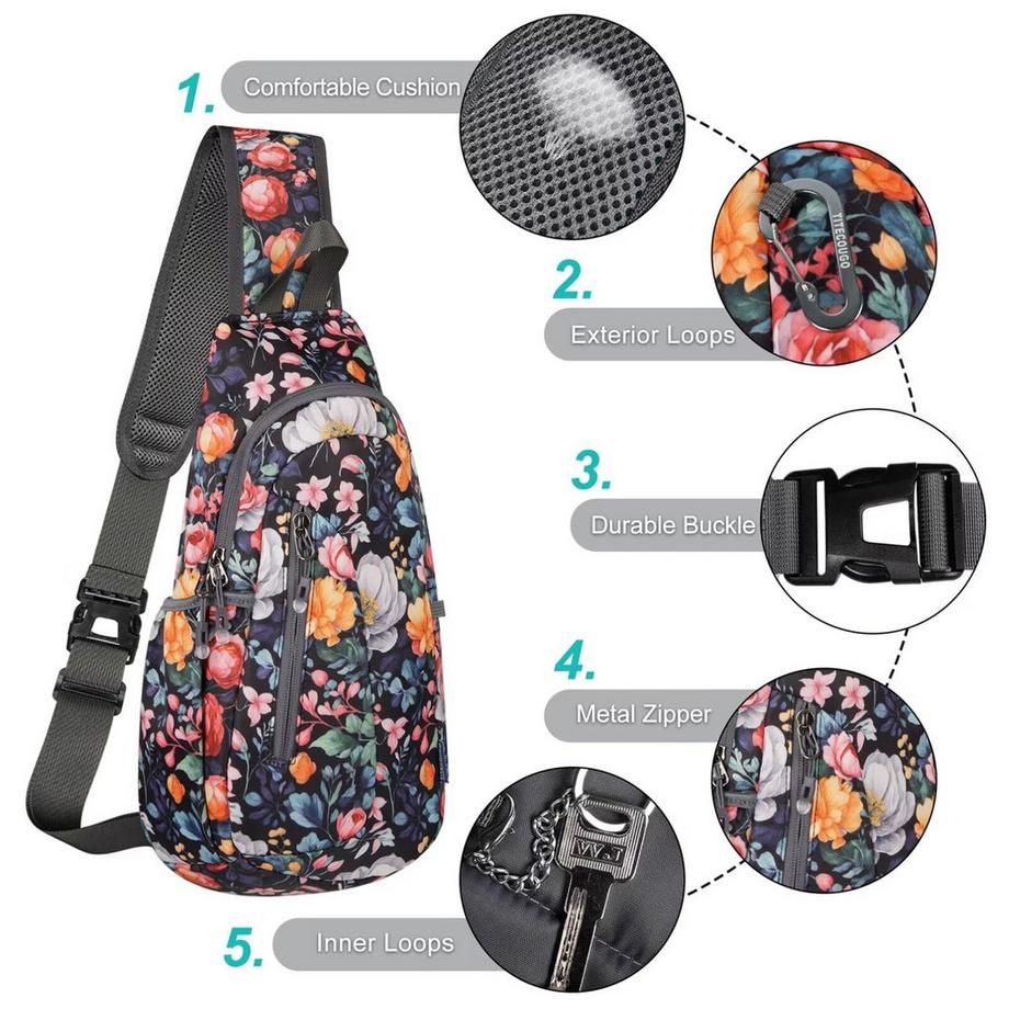 Only-bags.store Elegante Umhängetasche mit 2 abnehmbaren breiten Schulterriemen und Kette Handytasche  