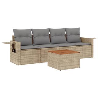 VidaXL Garten sofagarnitur poly-rattan  