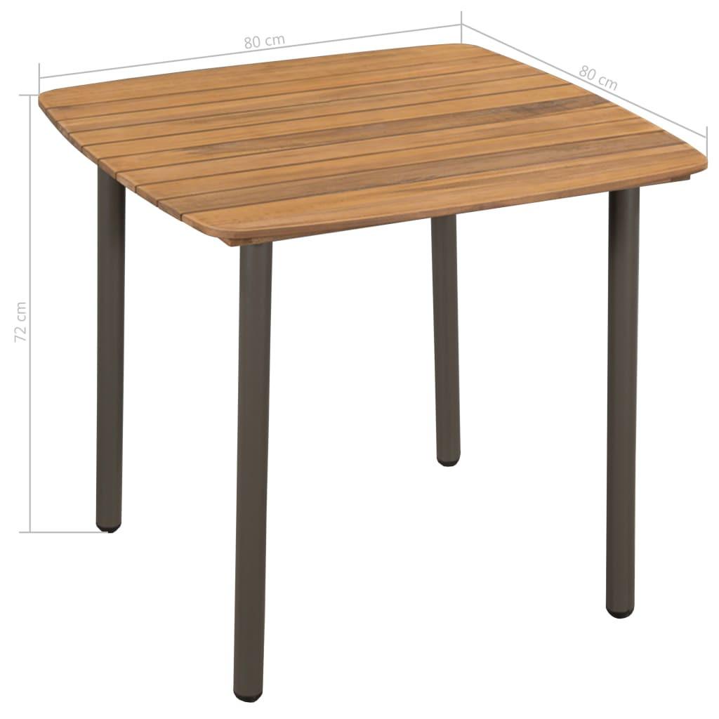 VidaXL Table de salle à manger bois  