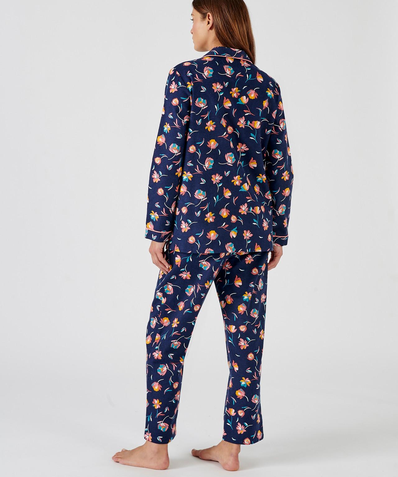 Damart  Pyjama Flanell aus bedruckter Baumwolle 