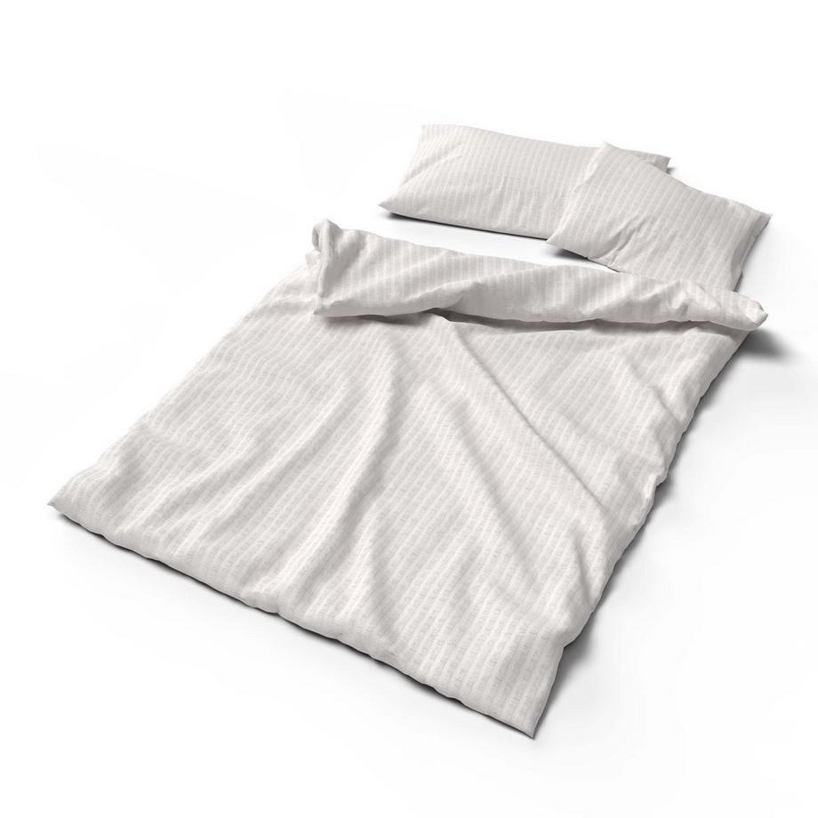 Lotus Bettwaren Lotus Seersucker Uni Bettwäsche  