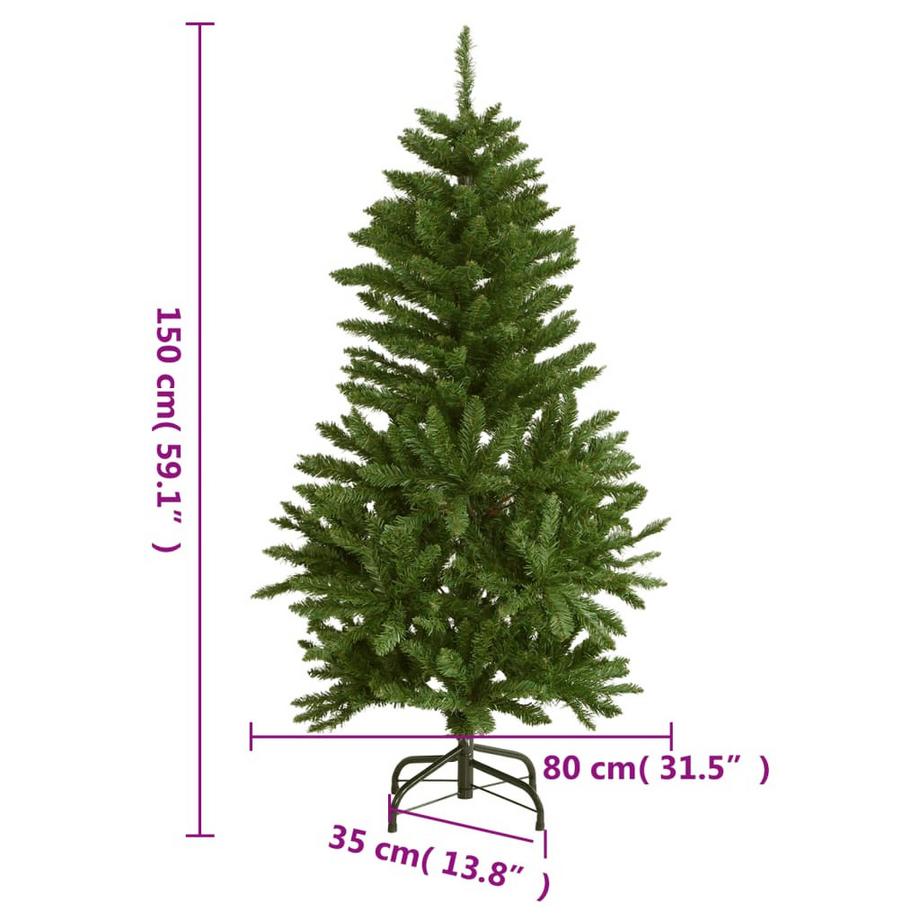 VidaXL Sapin de noël artificiel articulé  
