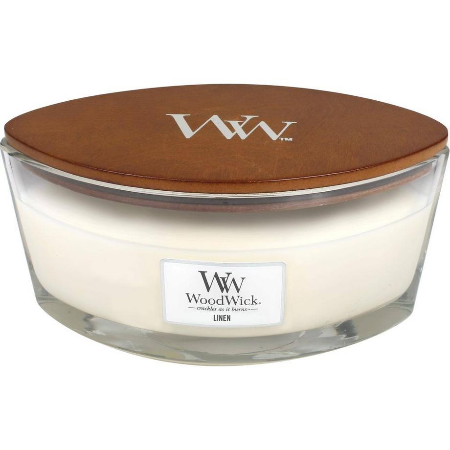 Yankee Candle WoodWick Linen 453 g Kerze  