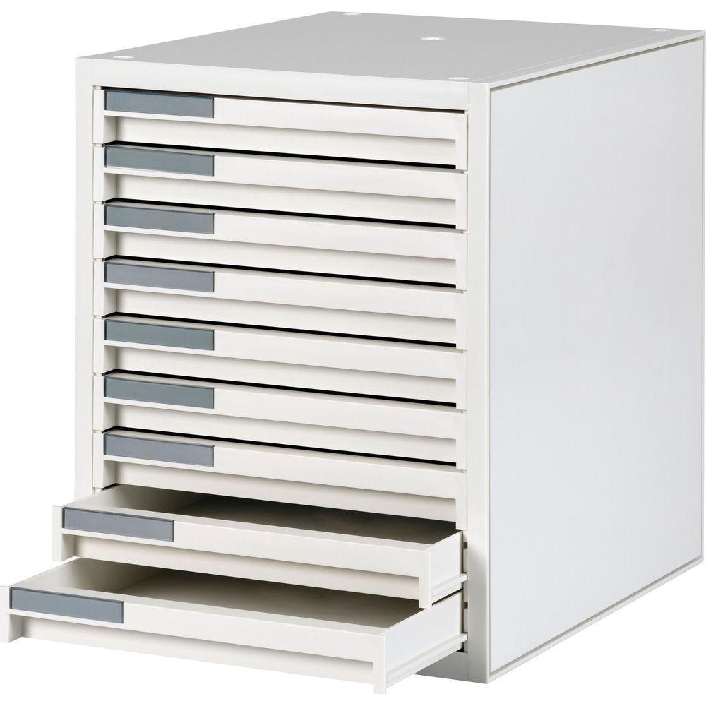 Styro Büro Schubladenbox styrokay, weiss  