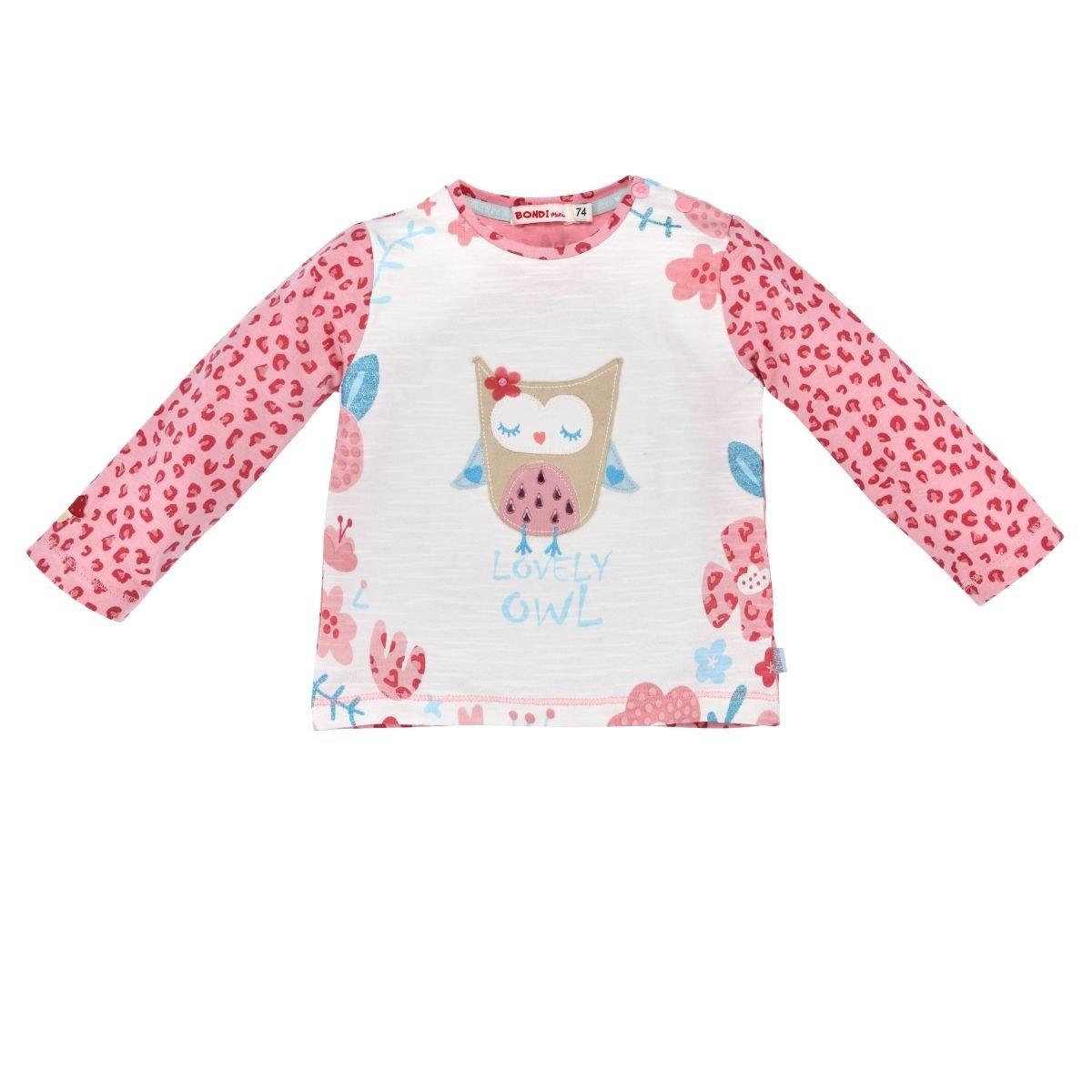 Bondi  Kleinkinder langarm Shirt Lovely Owl 