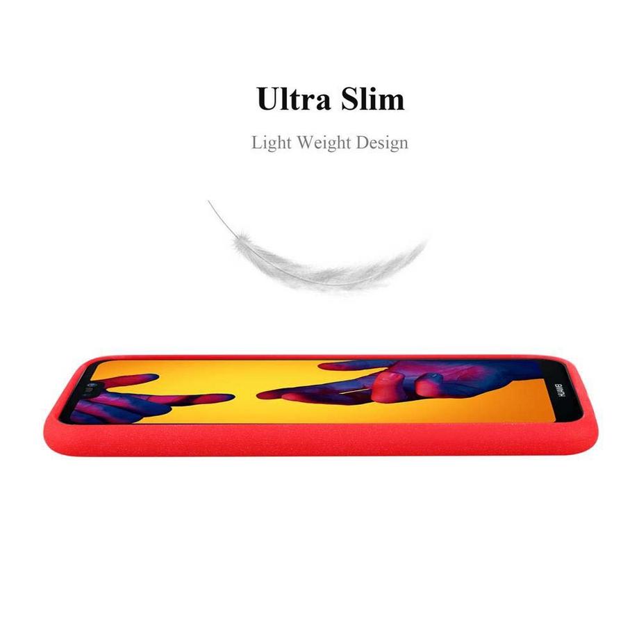 Cadorabo  Hülle für Huawei P20 LITE 2018  NOVA 3E TPU Silikon Frosted 