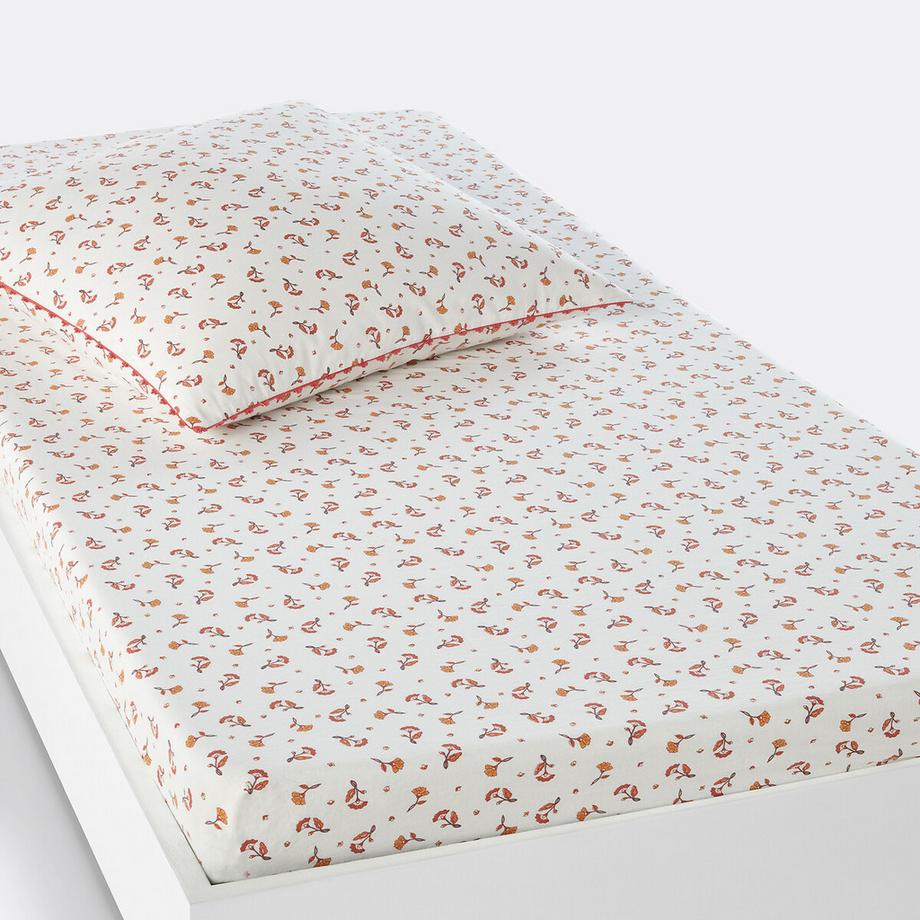 La Redoute Intérieurs Drap Housse Fleuri Sabana  