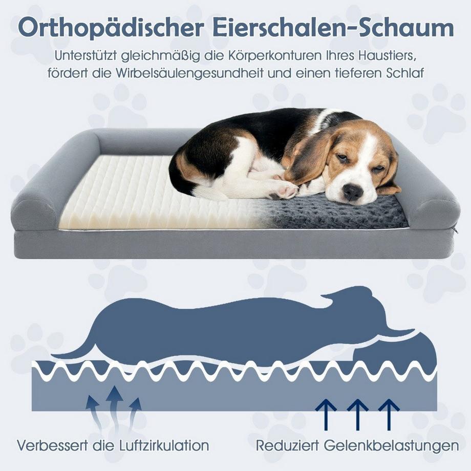 Northix  Lit orthopédique pour chien XL 