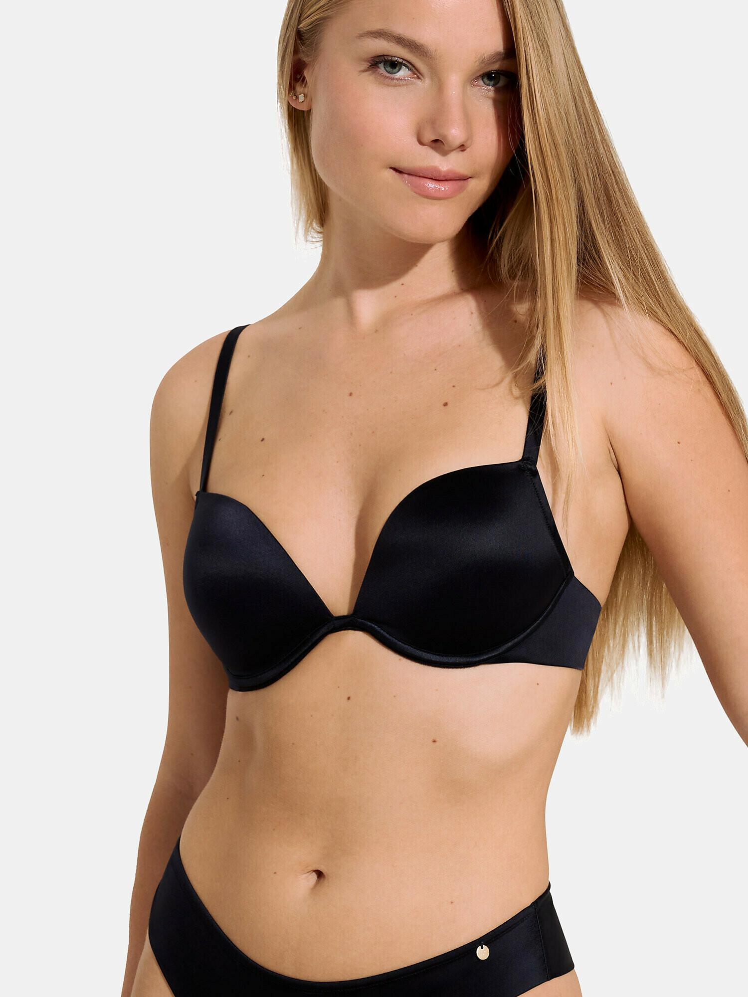 Image of Push-up-bh Naomi Damen Schwarz B/75