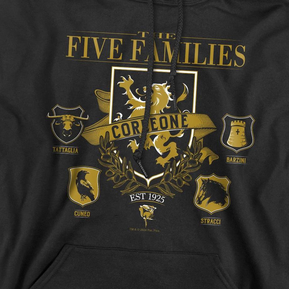 The Godfather Five Families Sweat à capuche  