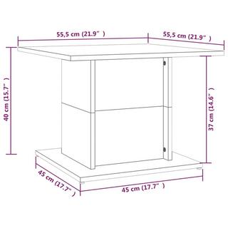 VidaXL Couchtisch holzwerkstoff  