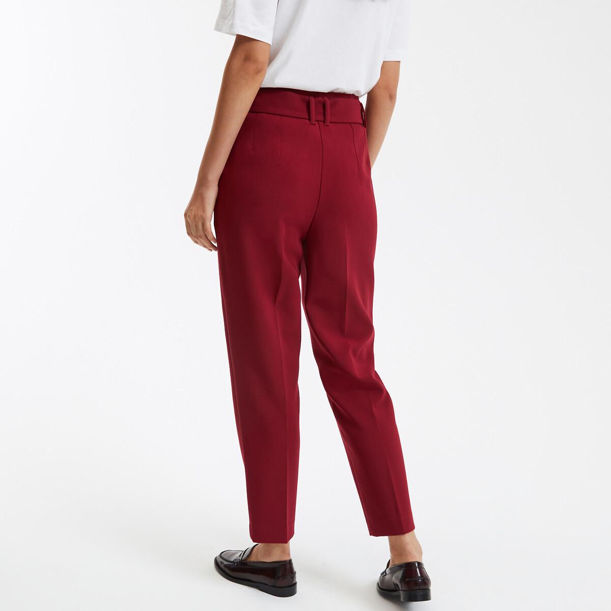 La Redoute Collections  Röhrenhose mit Gürtel 