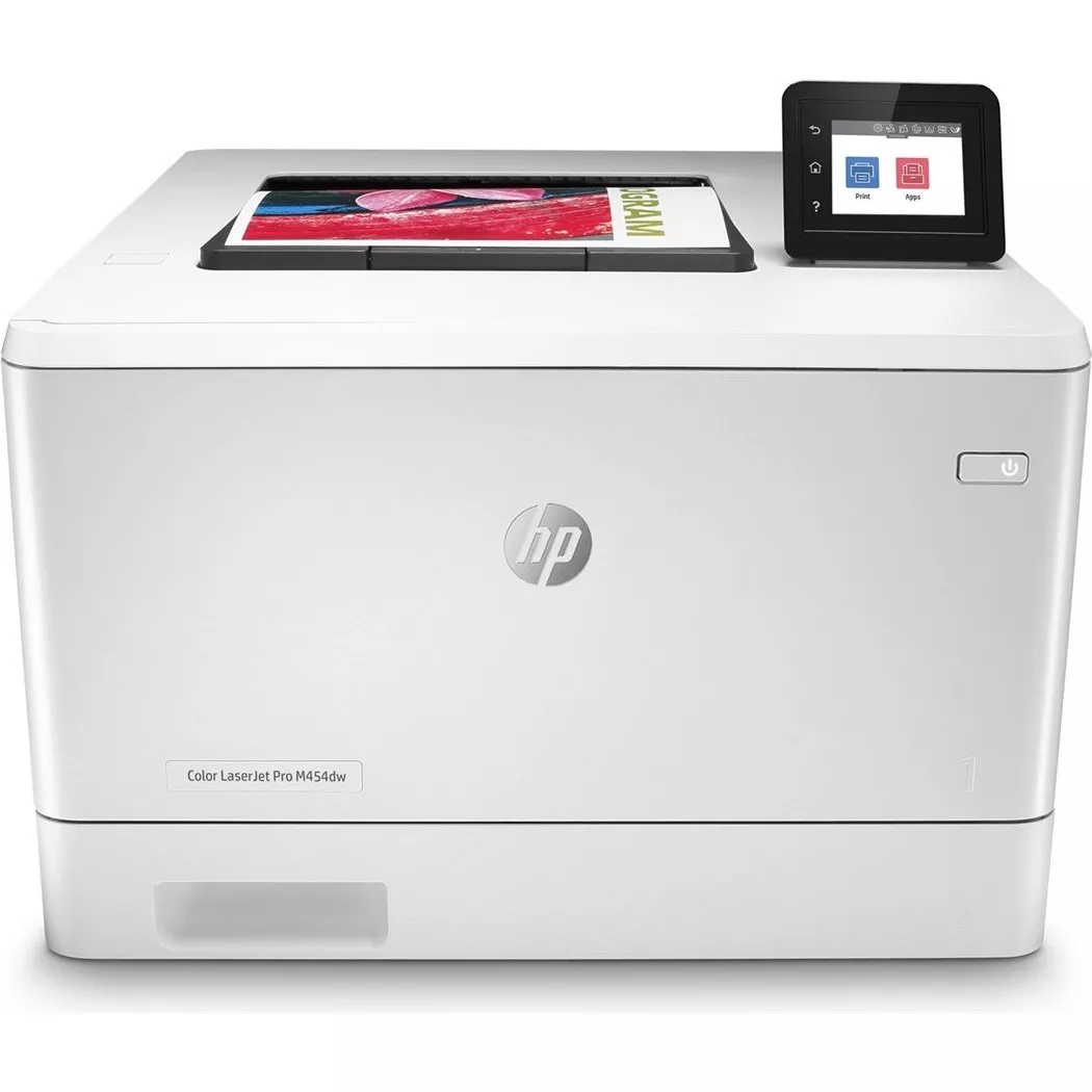 HEWLETT PACKARD - Color LaserJet Pro M454dw - Import, Blanc