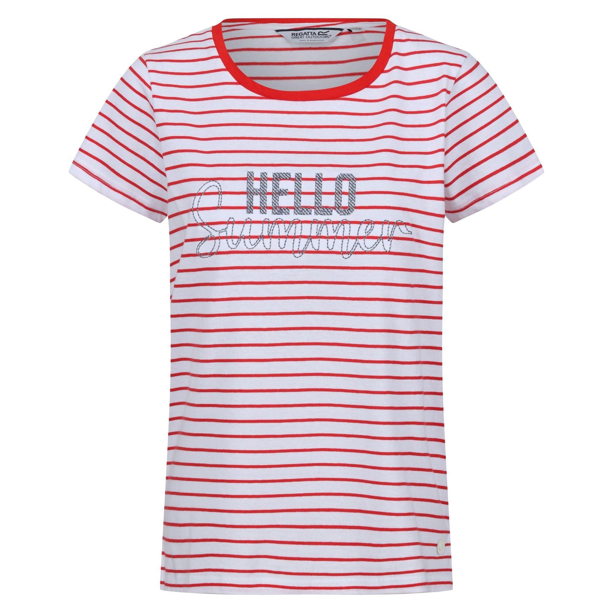 Image of Odalis Ii Hello Summer Tshirt Damen Weiss 40