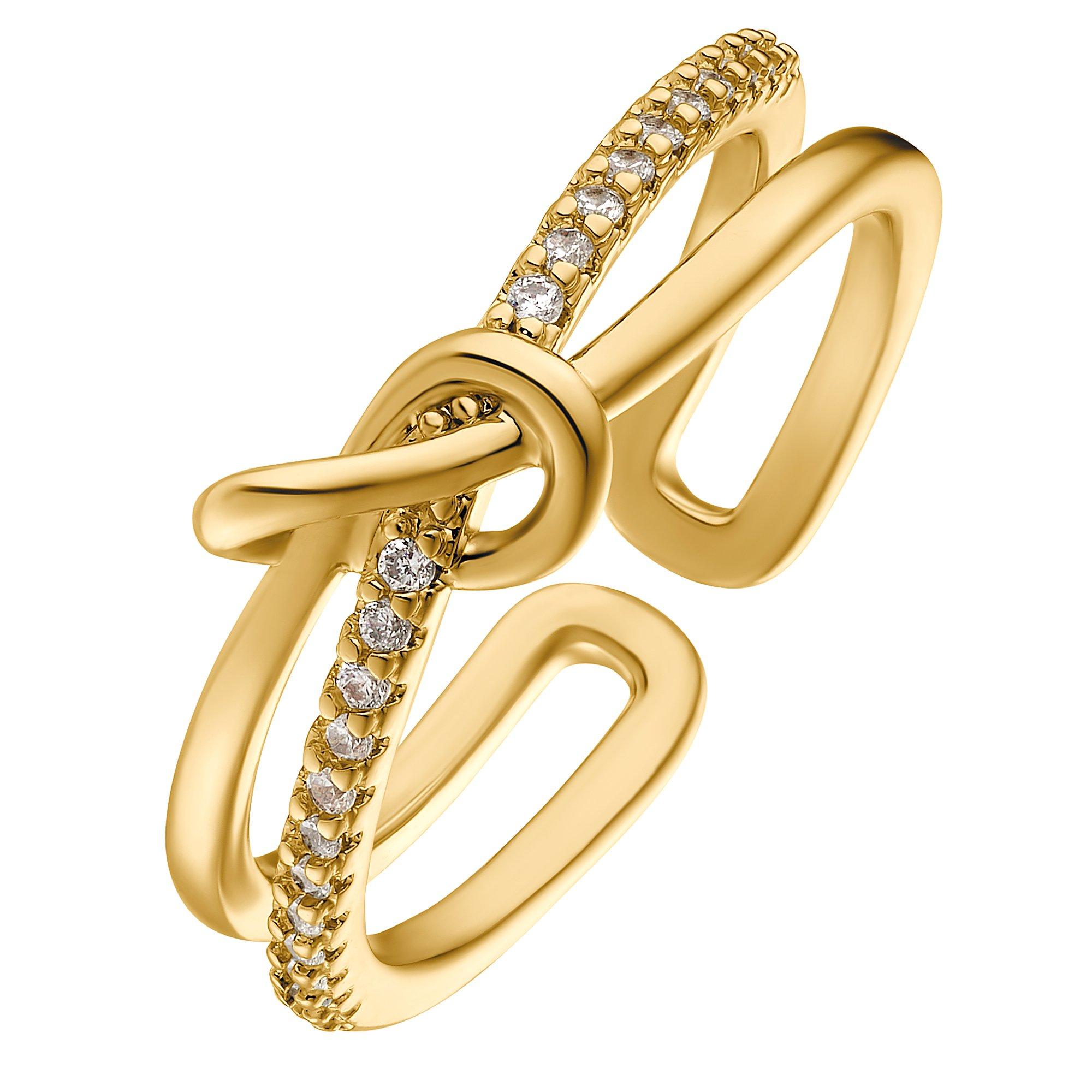 Image of Zina Silberfarben Poliert Damen Gold 52