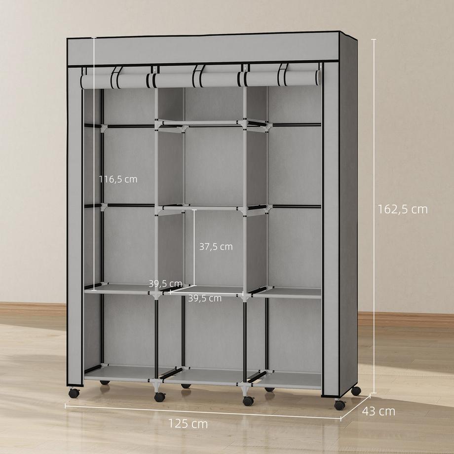 HOMCOM Stoffschrank  