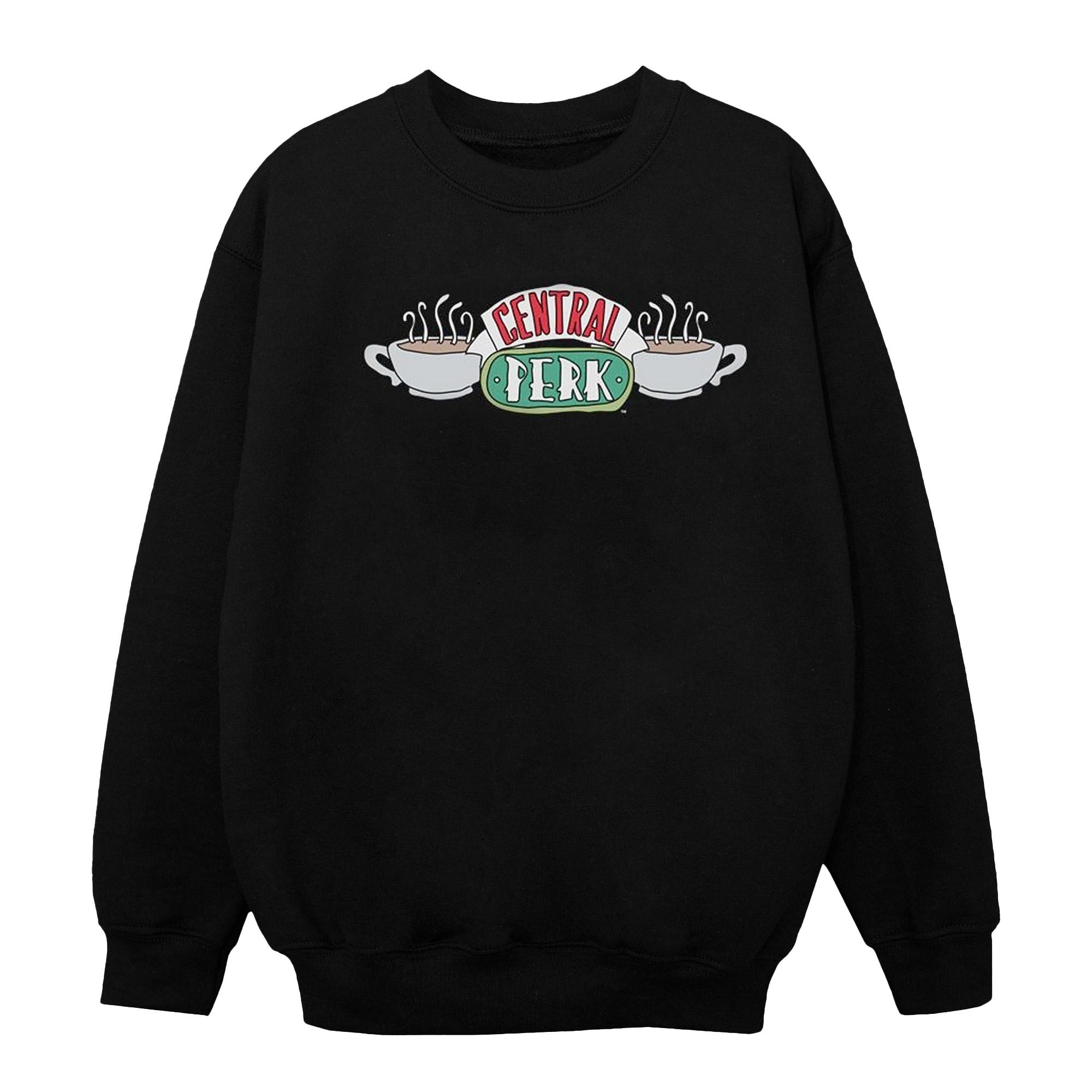 Image of Central Perk Sketch Sweatshirt Mädchen Schwarz 128
