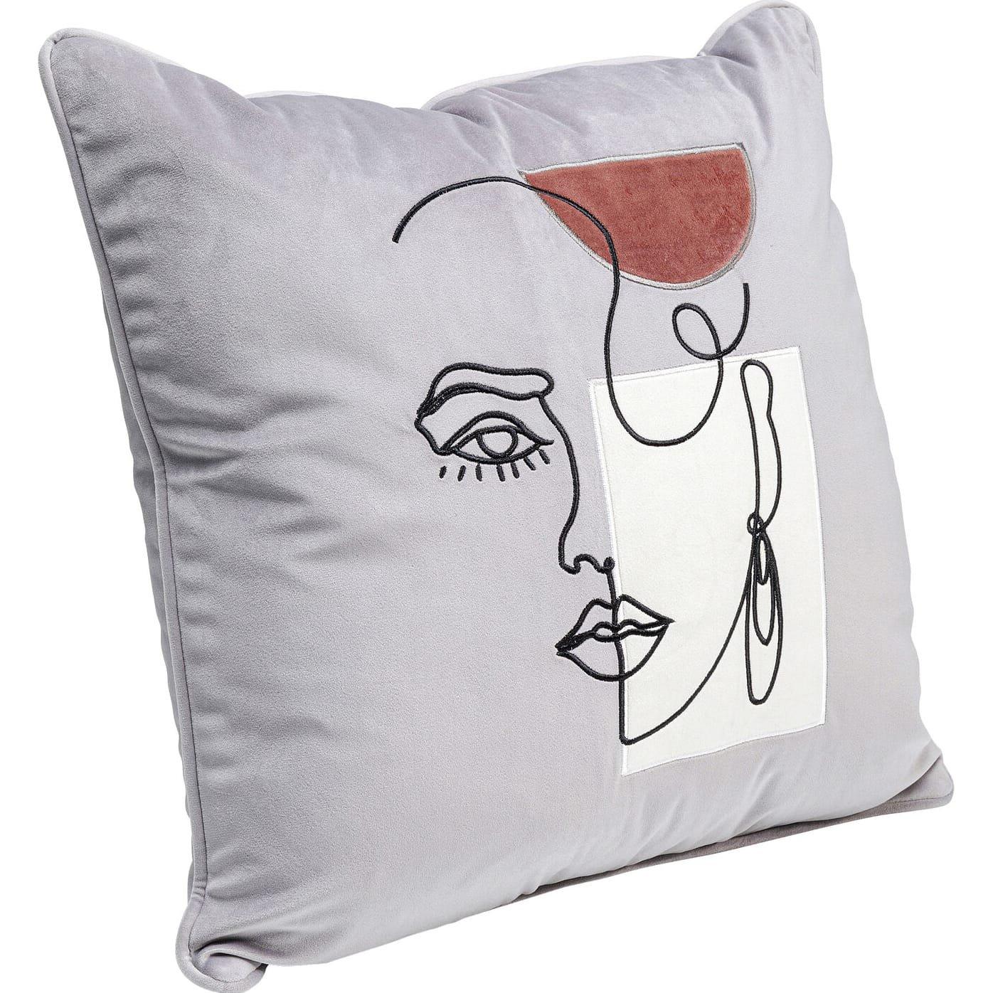 KARE Design Coussin Mademoiselle 45x45  