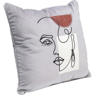KARE Design Coussin Mademoiselle 45x45  