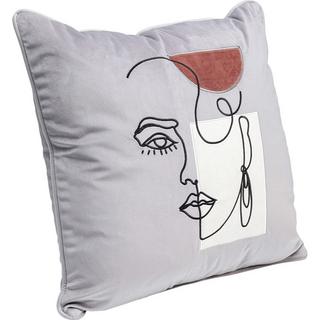 KARE Design Kissen Mademoiselle 45x45  