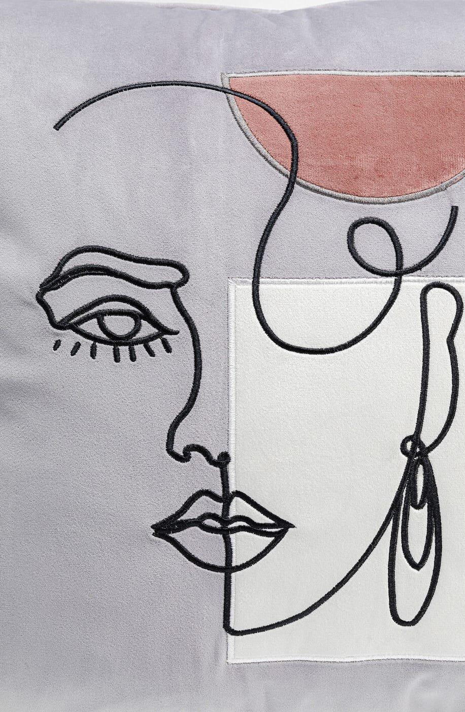 KARE Design Coussin Mademoiselle 45x45  