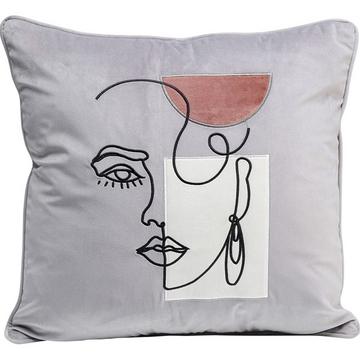 Coussin Mademoiselle 45x45
