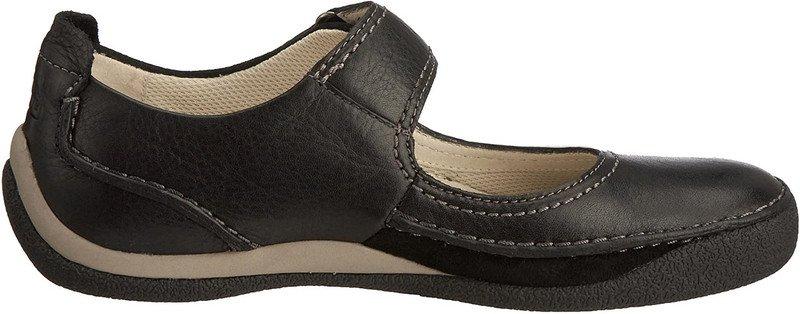 Image of 717.11.05 - Leder Ballerina Damen Schwarz 37.5