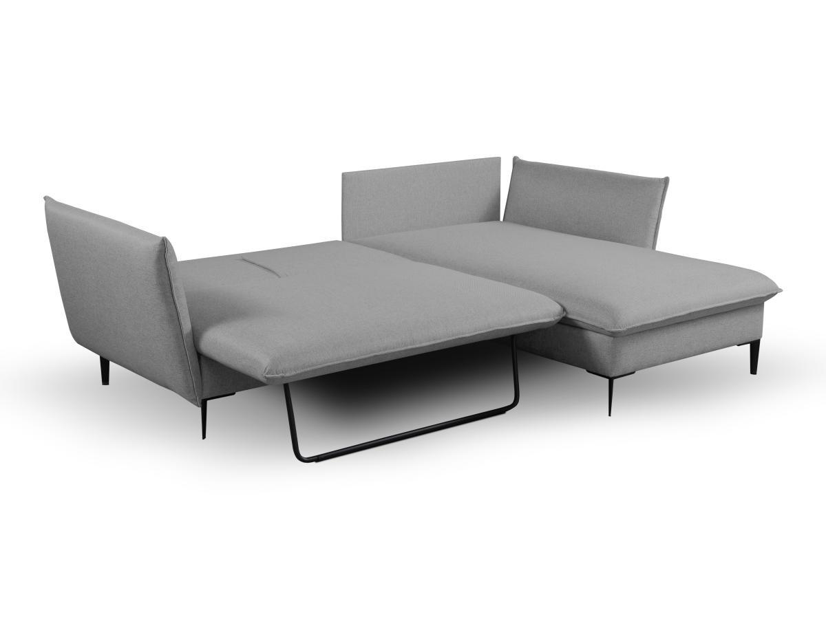 PASCAL MORABITO Divano letto angolare in Tessuto Grigio Angolo a destra LAZARE di PASCAL MORABITO  