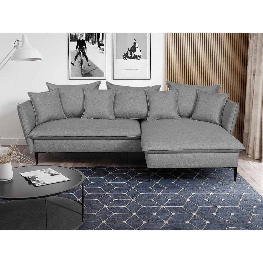 PASCAL MORABITO Ecksofa mit Schlaffunktion LAZARE von PASCAL MORABITO Stoff Ecke rechts  