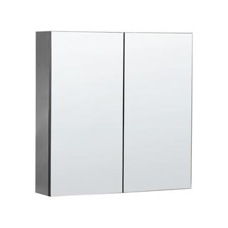 Beliani Bad-Spiegelschrank aus Sperrholz Skandinavisch NAVARRA  