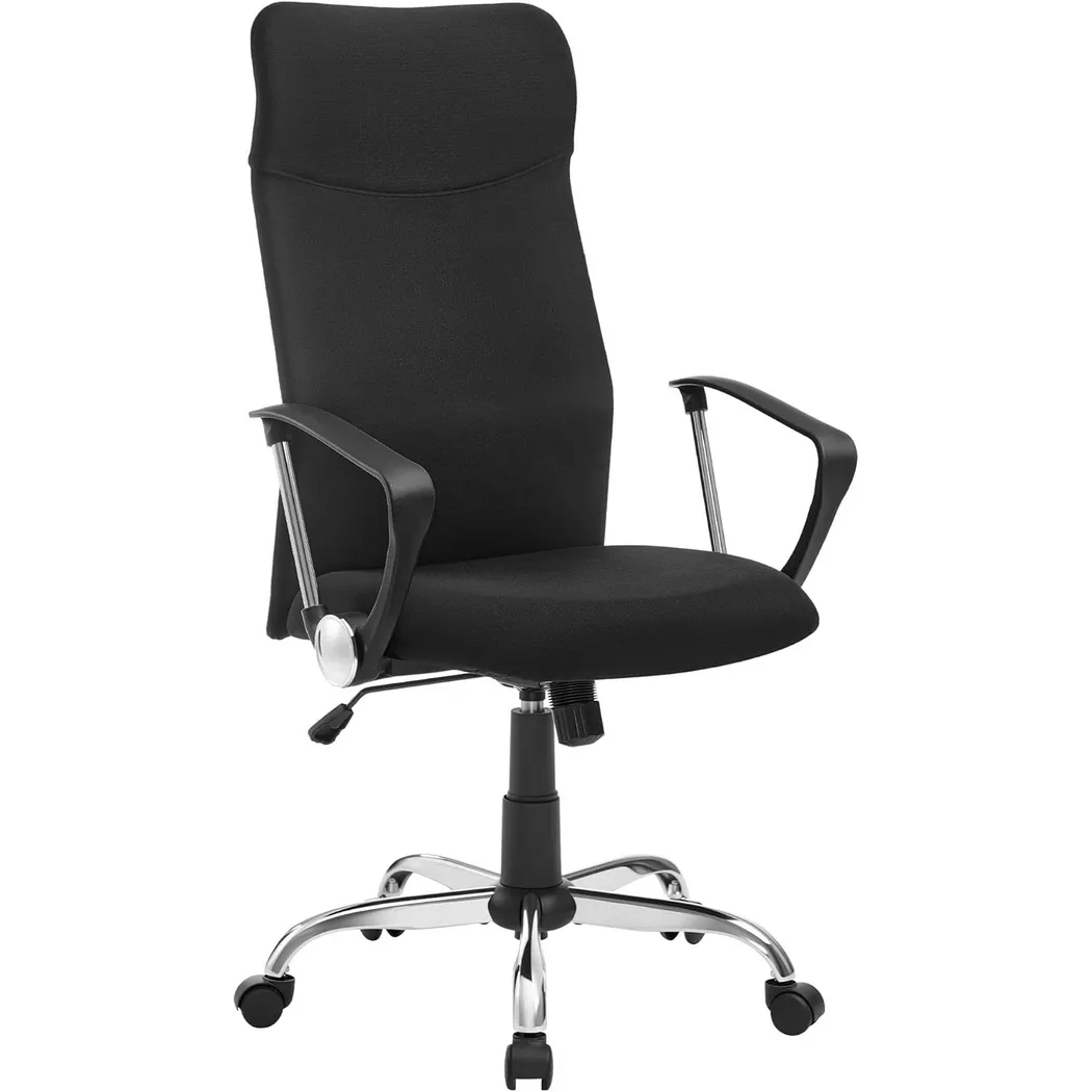 Songmics - Bürostuhl Ergonomisch, Schwarz, 64x64CM