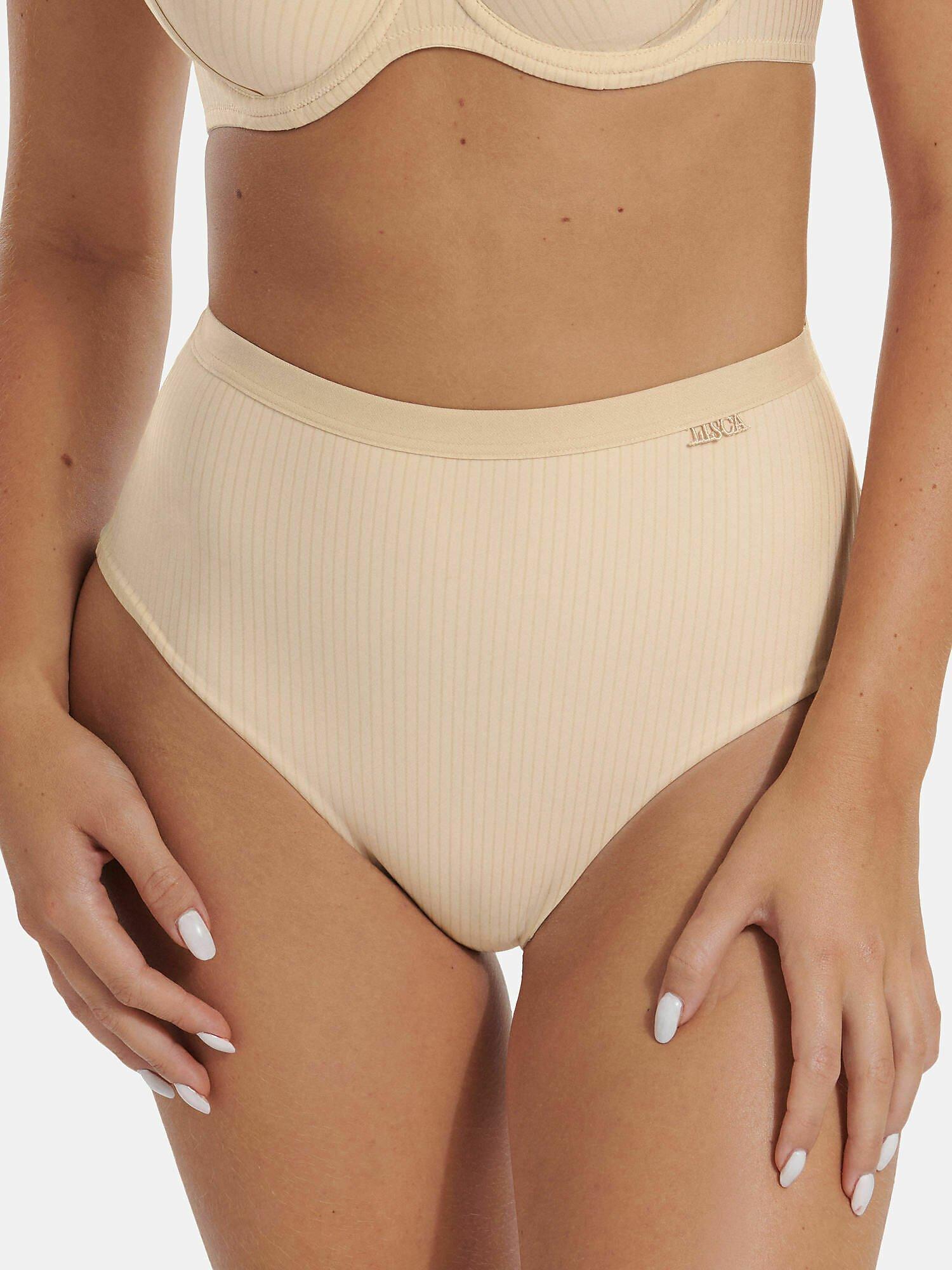 Image of Slip Mit Hoher Taille Laura Damen Light Beige 44